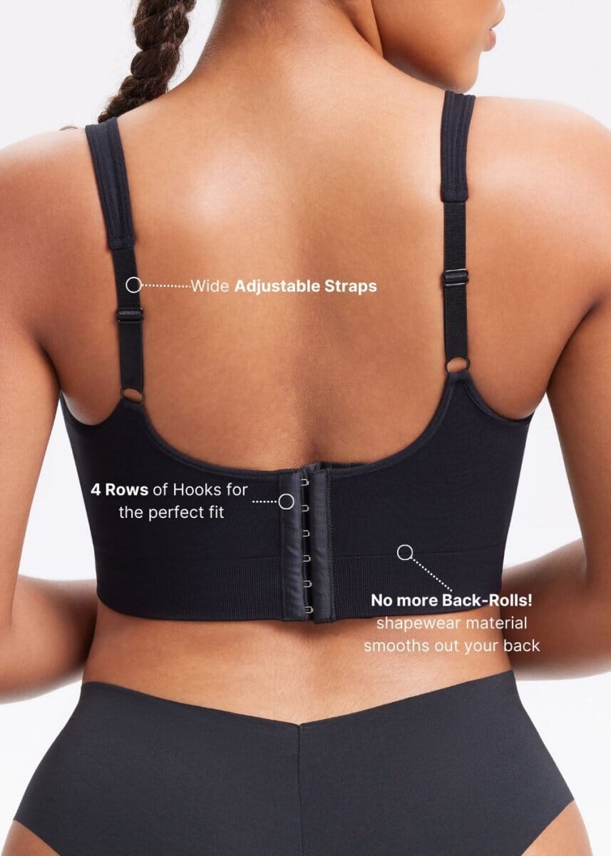 SmoothingSeamless Wireless Back Smoothing Bra