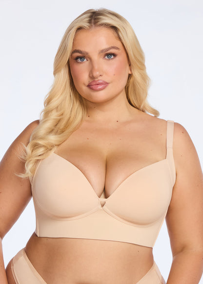 360Support Wireless Plunge Bra