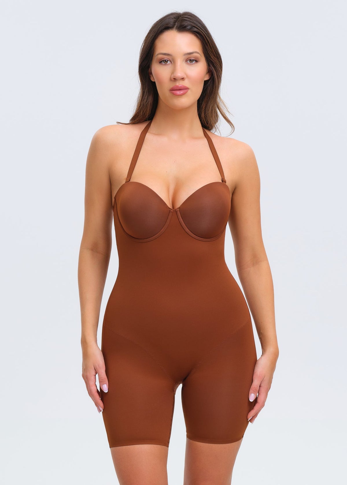 BraSculpt Strapless Bodysuit Shorts