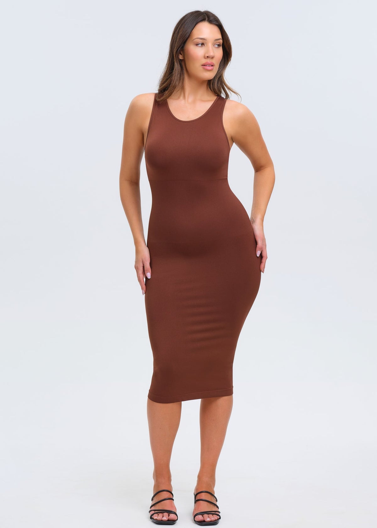 SnatchedKnit Halter Maxi Dress