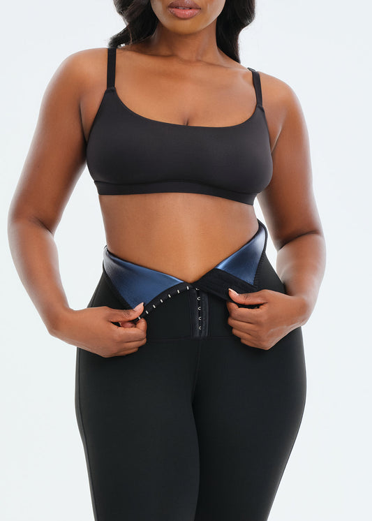 SaunaSculpt Compression Leggings