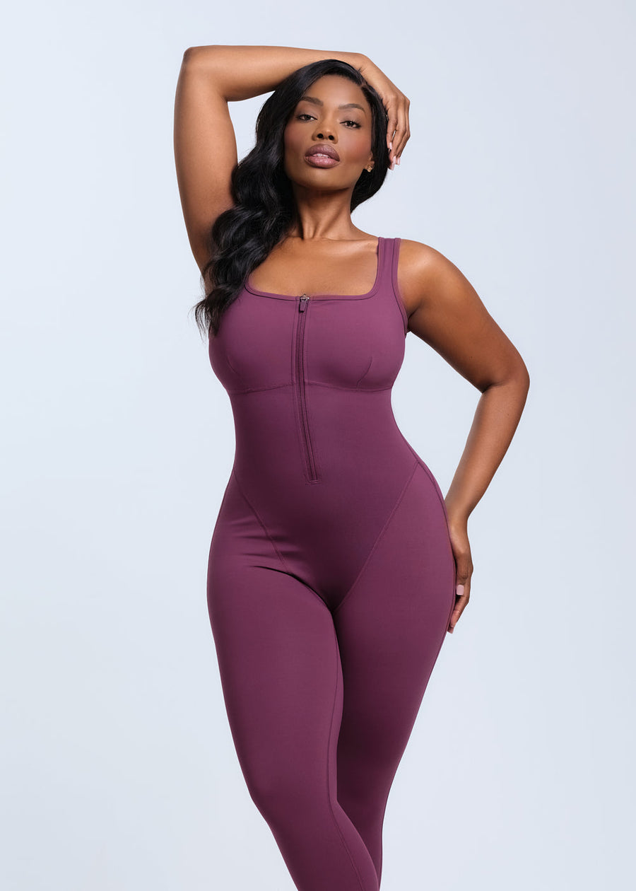 SaunaSculpt Compression Jumpsuit