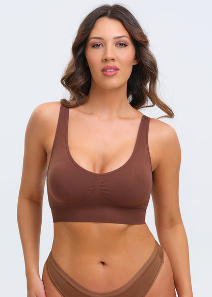 SmoothingSeamless Wireless Back Smoothing Bra