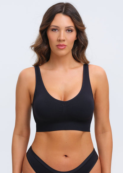 SmoothingSeamless Wireless Back Smoothing Bra