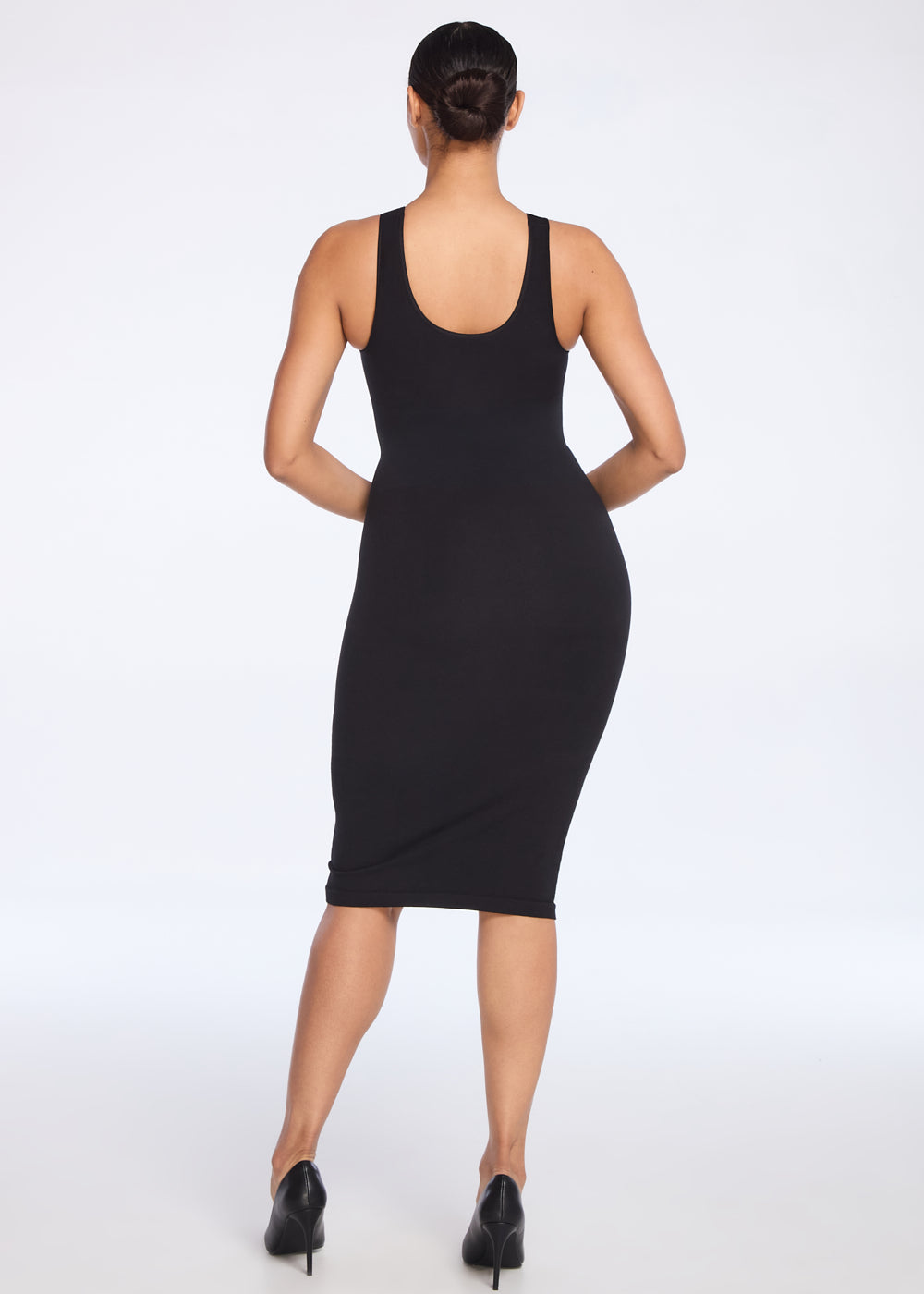SecretSculpt Jersey Halter Midi Dress