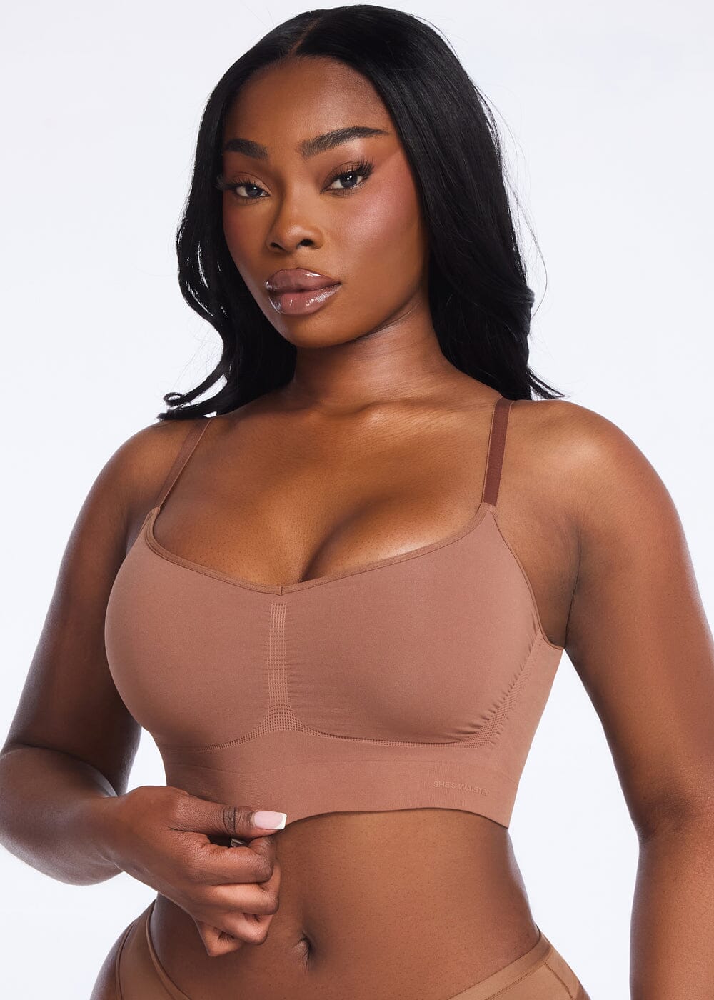 SmoothingSeamless Wireless Scoop Bra
