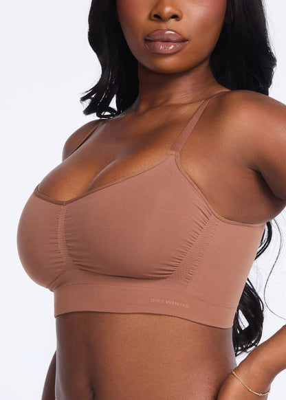 SmoothingSeamless Wireless Scoop Bra